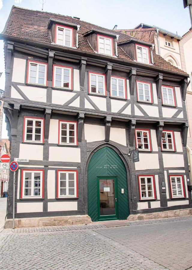 Alte Windmuehle - Hotel Garni Hannoversch Münden Buitenkant foto